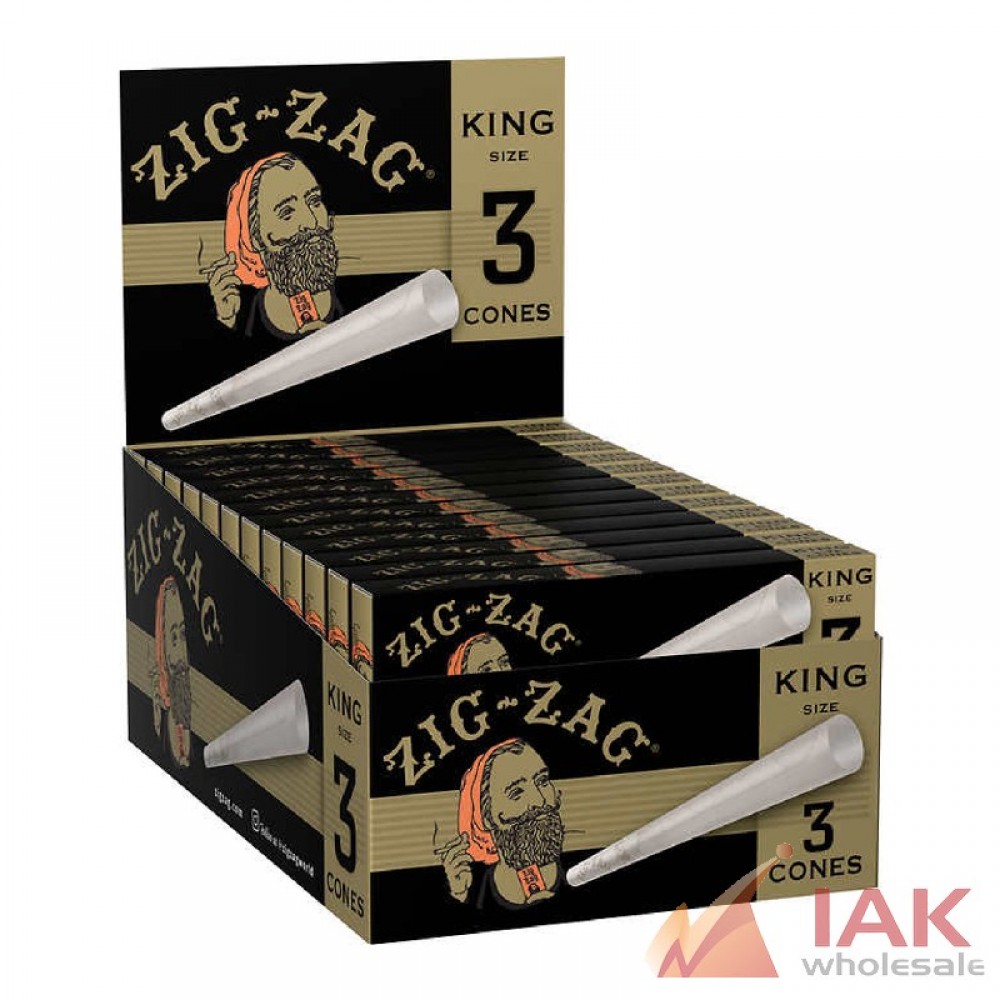 ZIGZAG - CONES KING SIZE 24CT