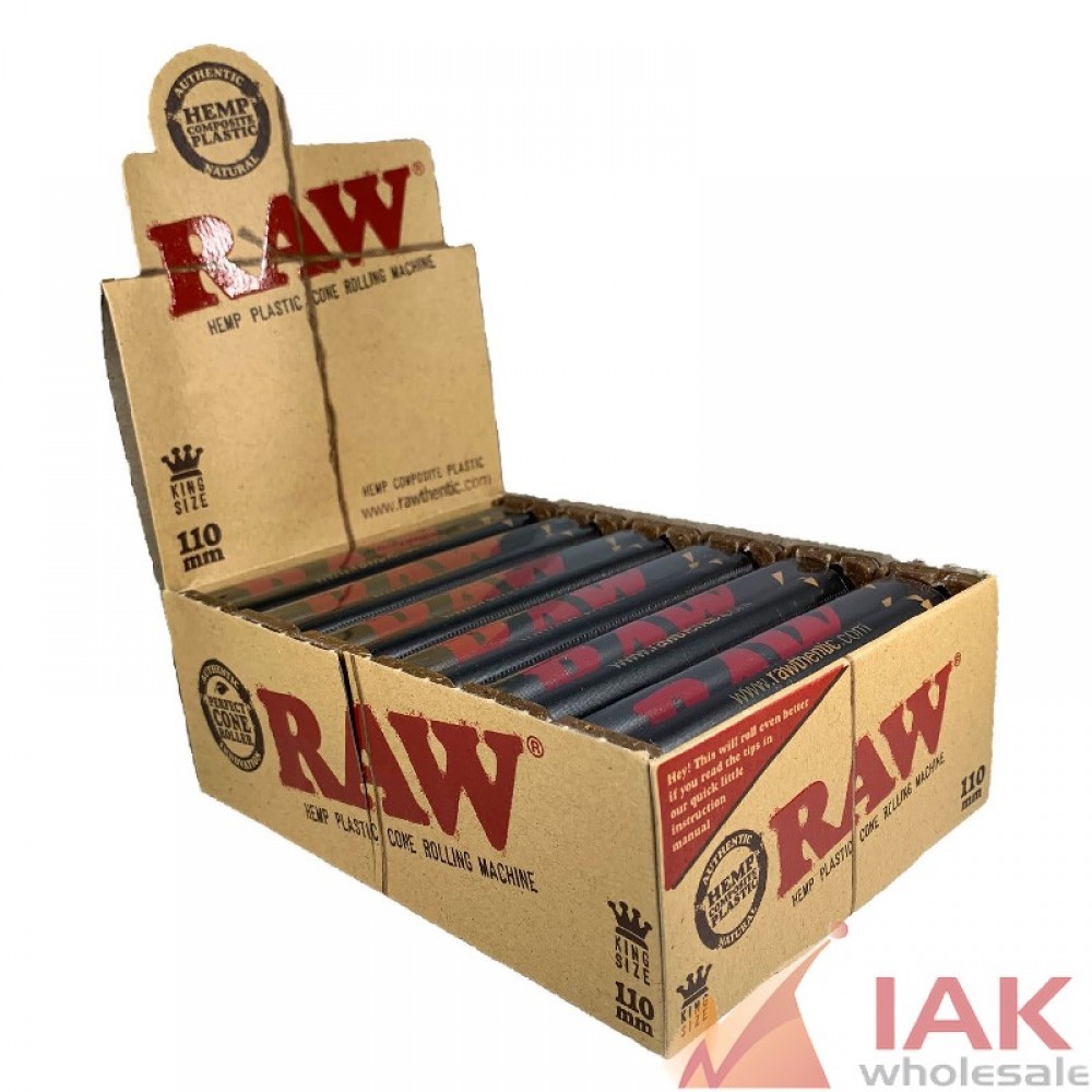*RAW - 110MM PLASTIC CONE ROLLER 12CT*