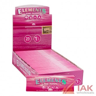 *elements - 1 1/4 Pink Papers 25ct*