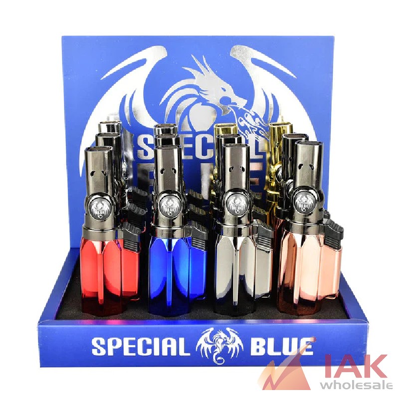 *SPECIAL BLUE LAZER LIGHTER TORCH LIGHTER 12CT*