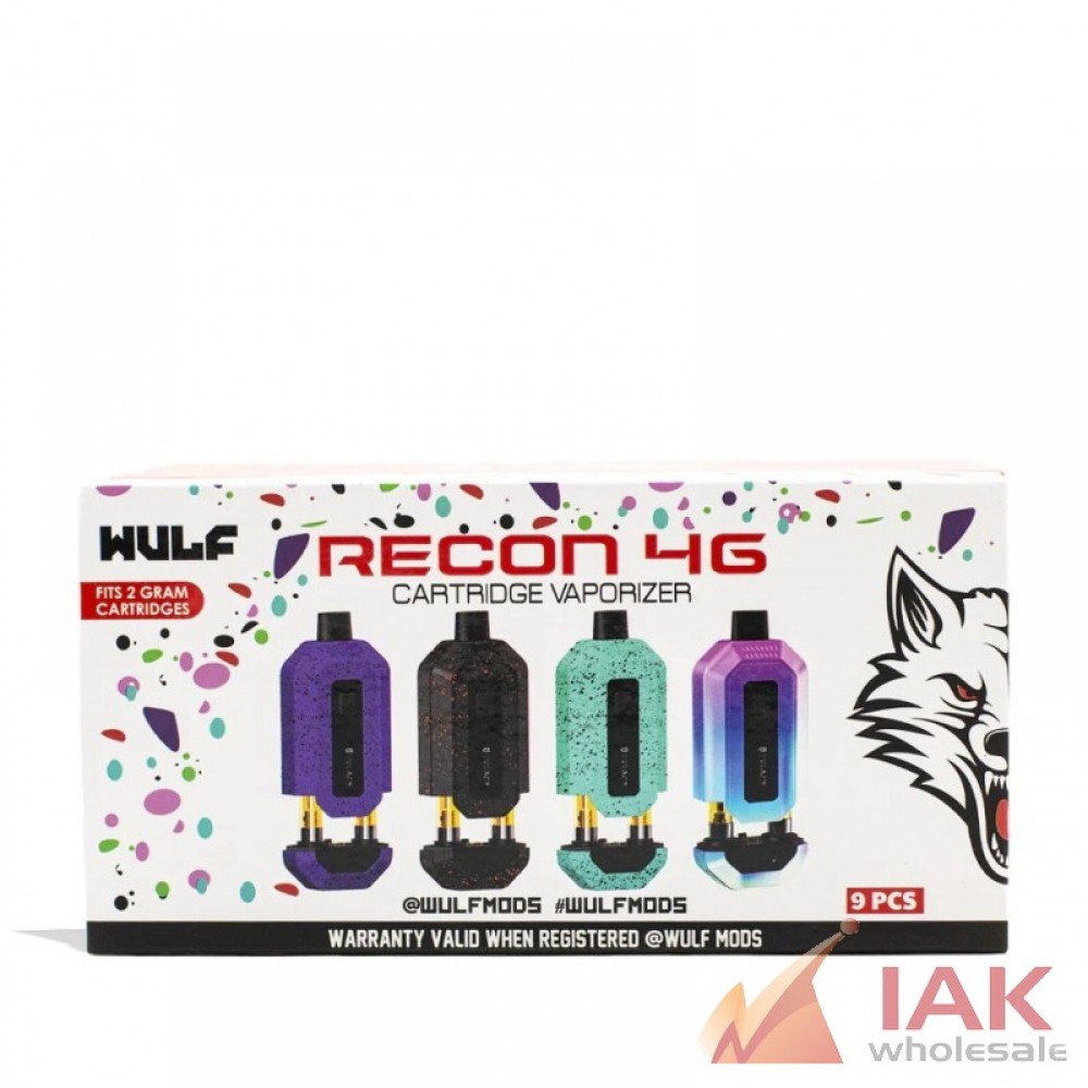 *WULF - RECON 4G DUAL CARTRIDGE VAPORIZER 9CT*