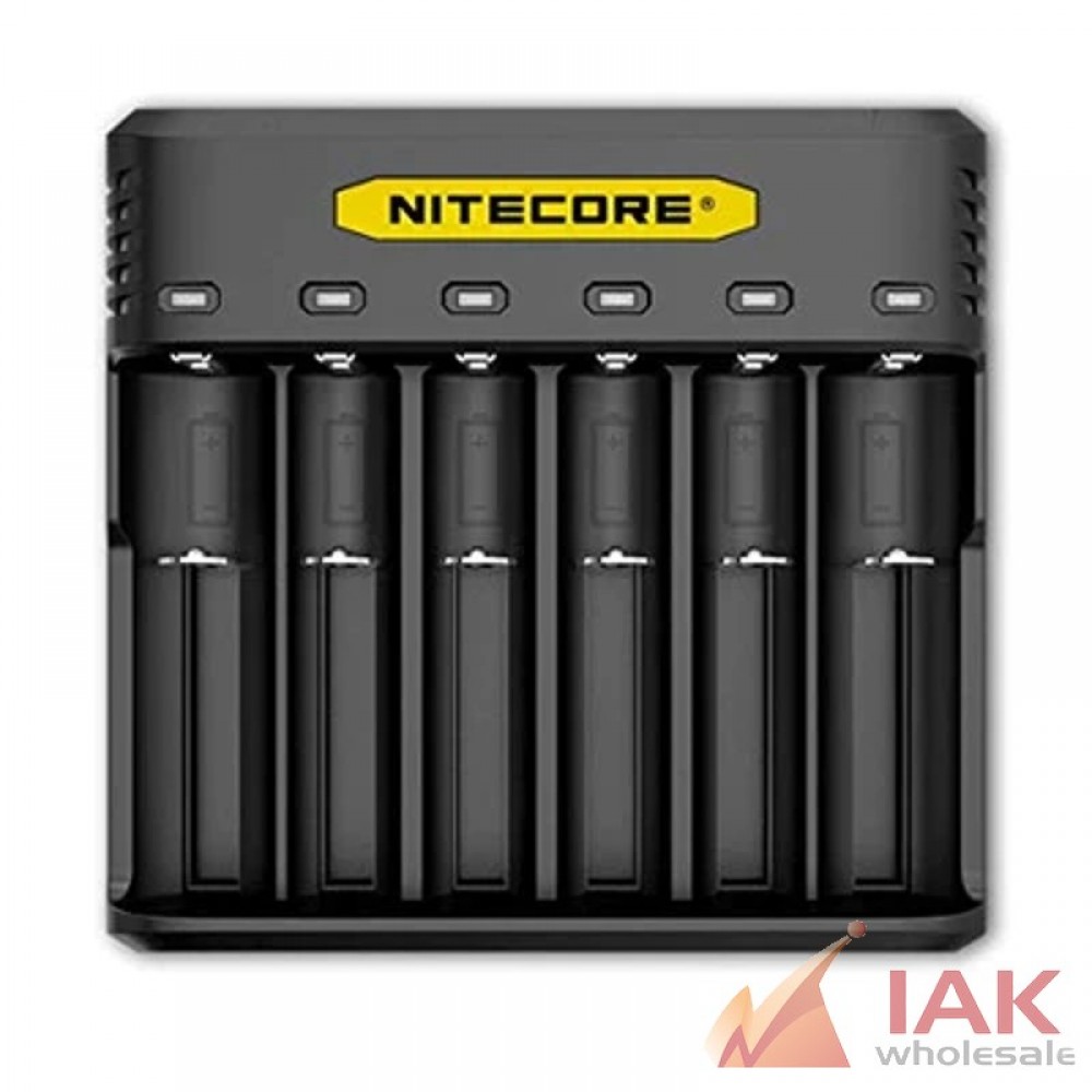 *NITECORE - Q6 SIX SLOT QUICK BATTERY CHARGER*