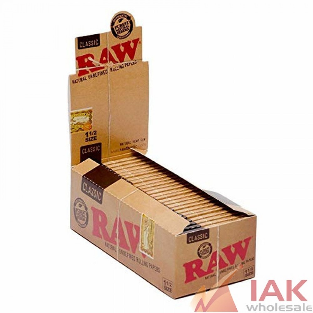 *RAW - CLASSIC 1 1/2 PAPERS 25CT*