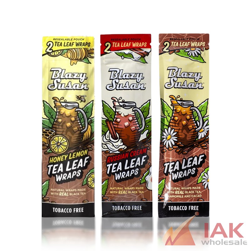 *BLAZY SUSAN - TEA LEAF WRAP 2PK 25CT*