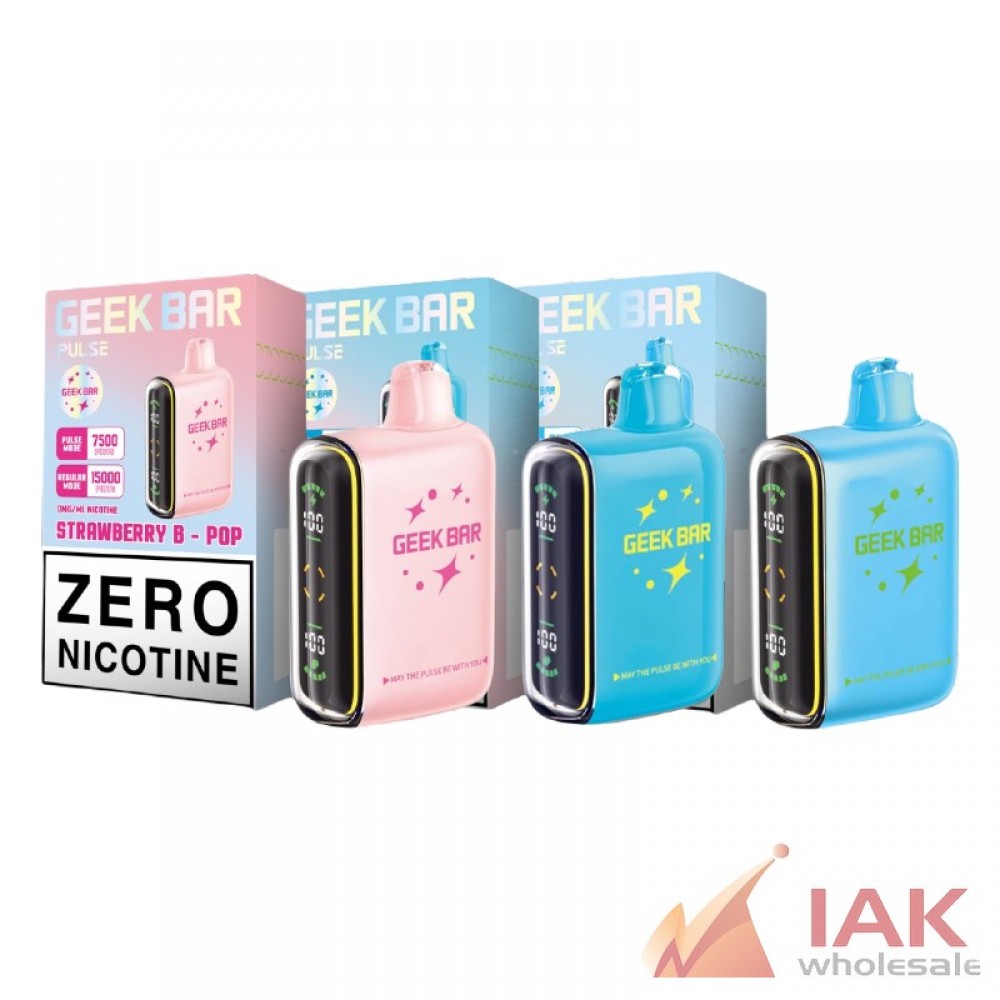 *GEEKBAR - PULSE 15K 0MG 80ML 5CT*