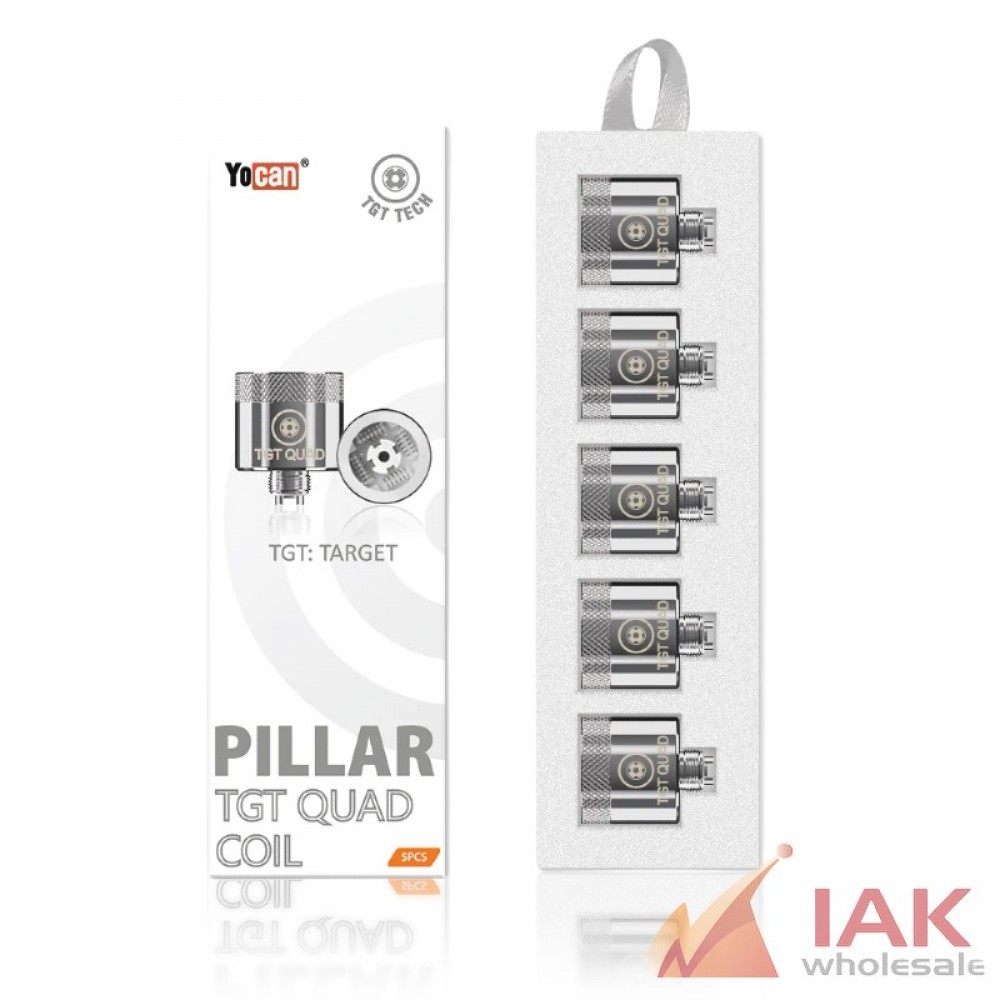 *YOCAN - PILLAR TGT COIL 5PK* QUAD COIL