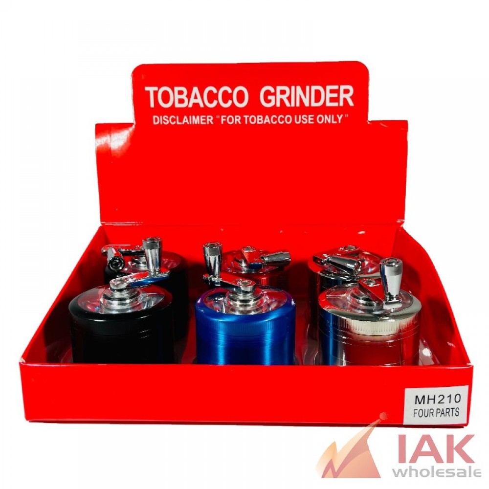 *4PT HAND CRANK 55MM GRINDER MH210 6CT*