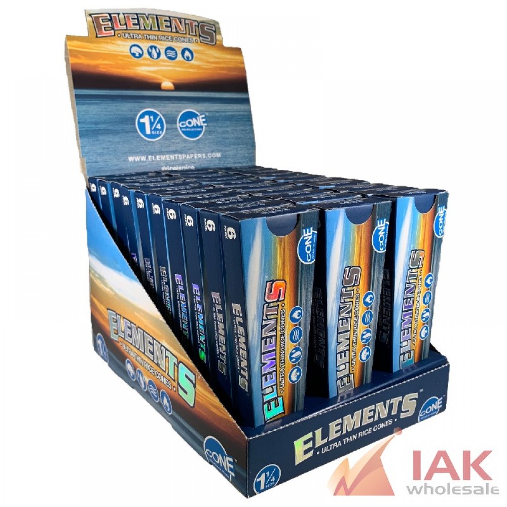 *ELEMENTS - CONES 1 1/4 30CT*