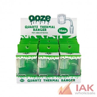 *ooze - Thermal Banger 90 Degree 14mm Male 12ct*
