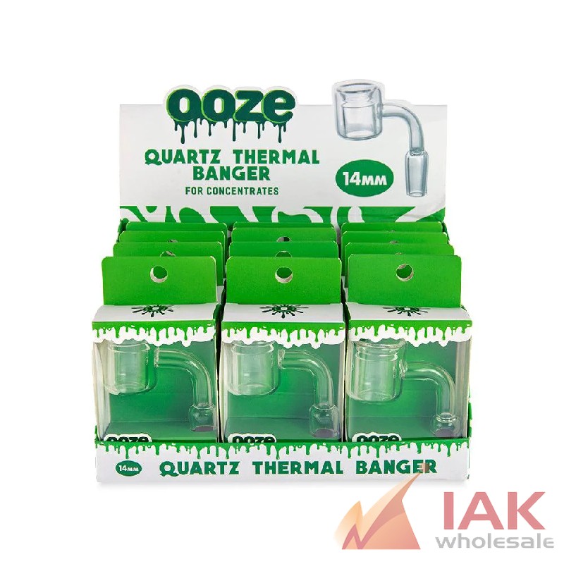 *OOZE - THERMAL BANGER 90 DEGREE 14MM MALE 12CT*