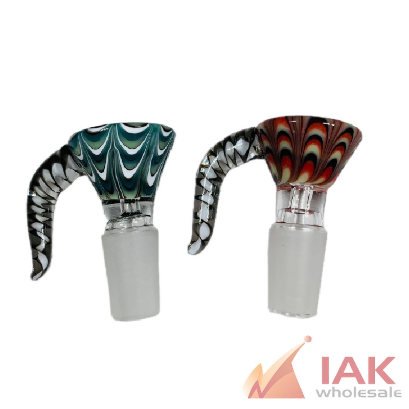*14M GLASS BOWL WIGWAG W/  HORN C12*