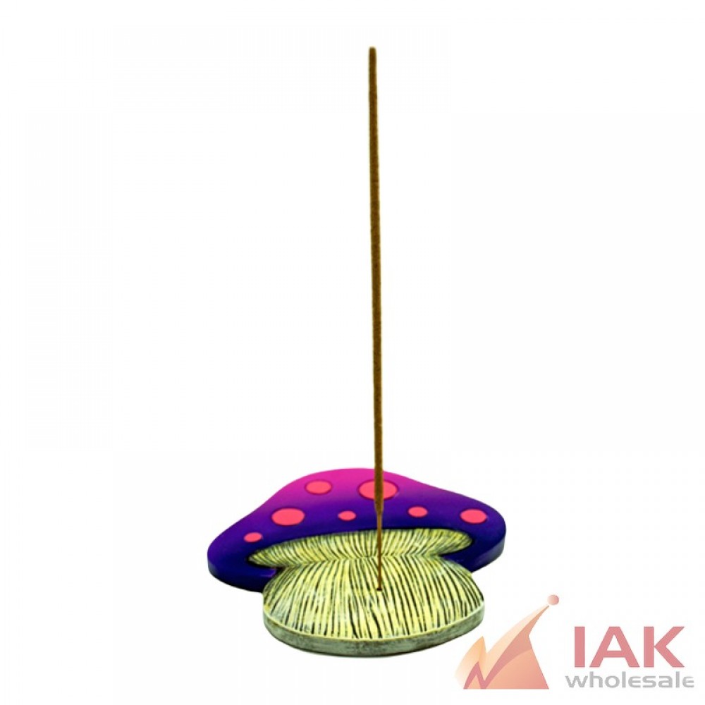 *MUSHROOM FLAT INCENSE BURNER* 3149