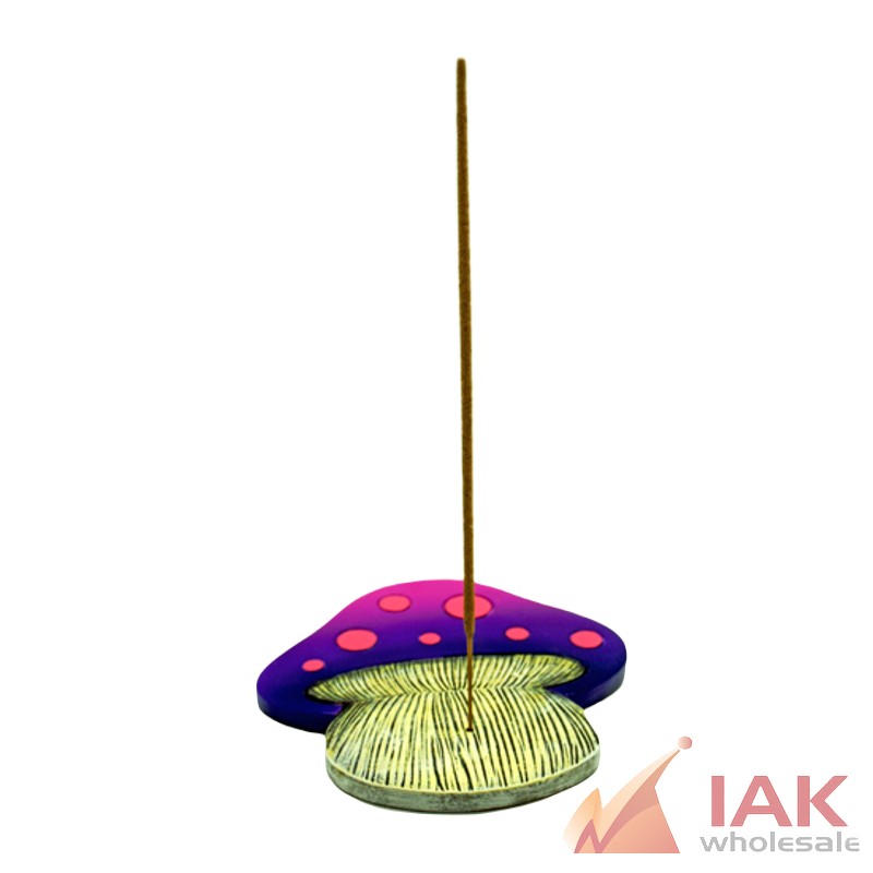 *MUSHROOM FLAT INCENSE BURNER* 3149