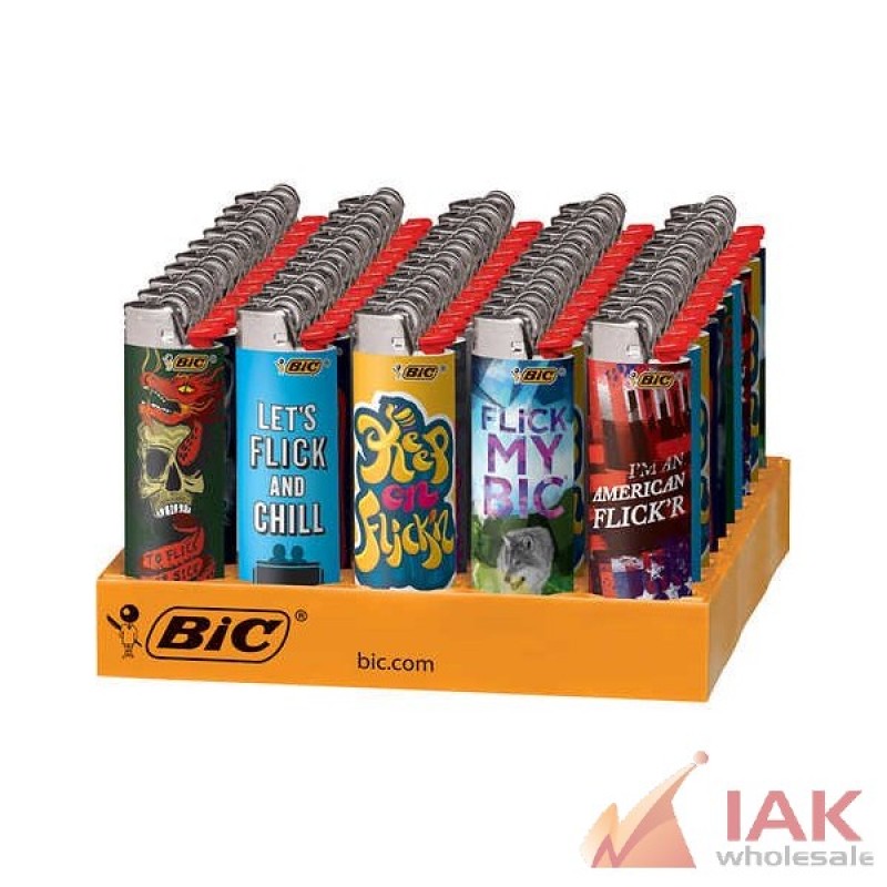 BIC Limited Edition Lighter 50 Count Display