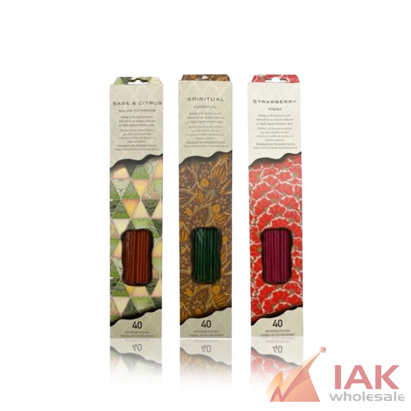 *FLORA CLASSIQUE - 40CT INCENSE STICKS 6PK*
