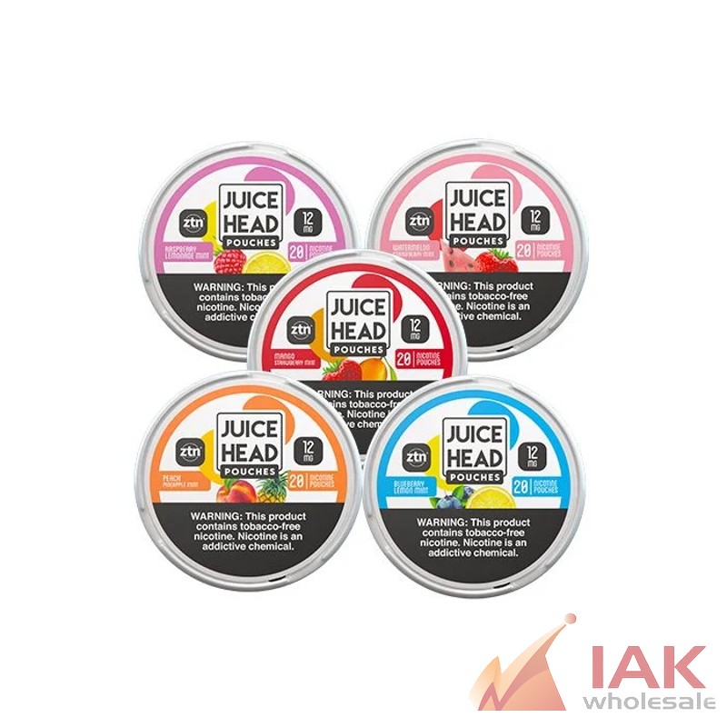 *JUICE HEAD - NICOTINE POUCHES 20PK 5CT*