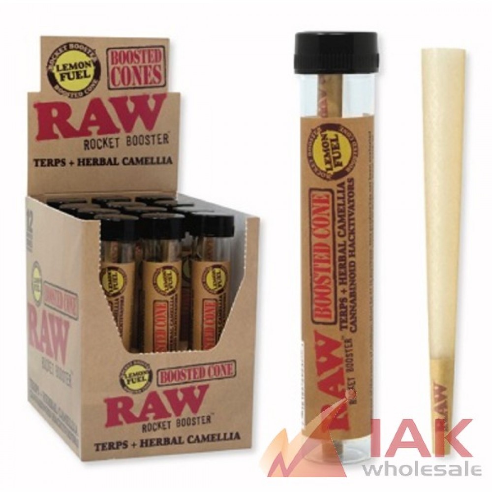 *RAW - ROCKET BOOSTER CONES 12CT*