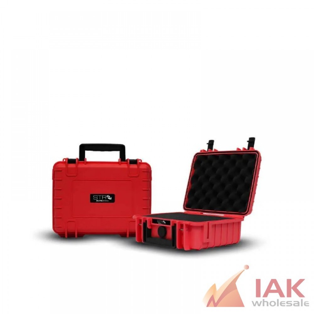 *STR8 CASE - 10" W/ LAYERED PRE-CUT FOAM*