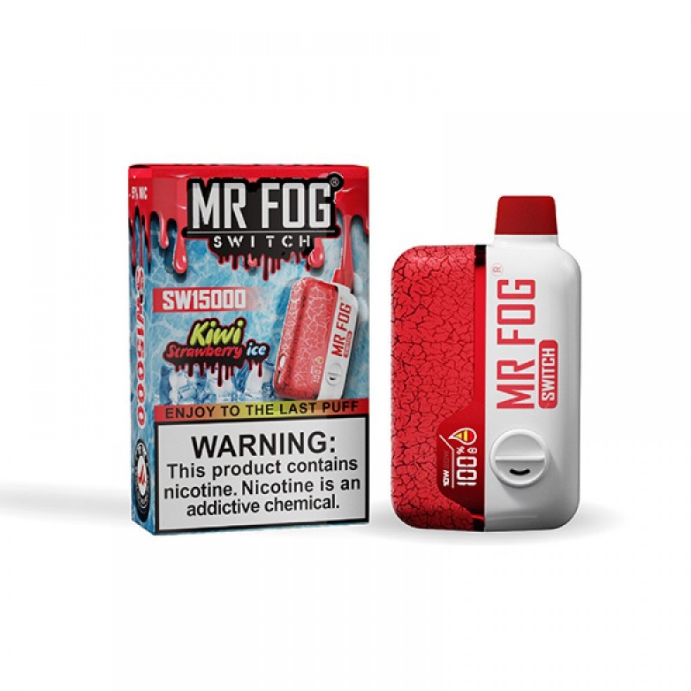 MR FOG Switch 15K Disposable Vape 60ML 5CT Display – Smart Dual-Mode Disposable