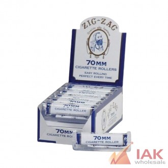 *zigzag - White 70mm Roller 12ct*