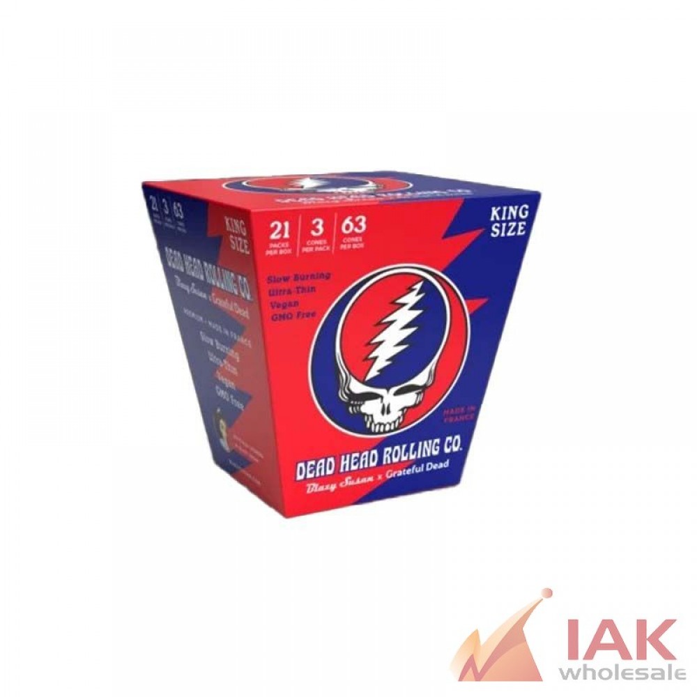 *BLAZY SUSAN X GRATEFUL DEAD - CONES KING SIZE 21CT*