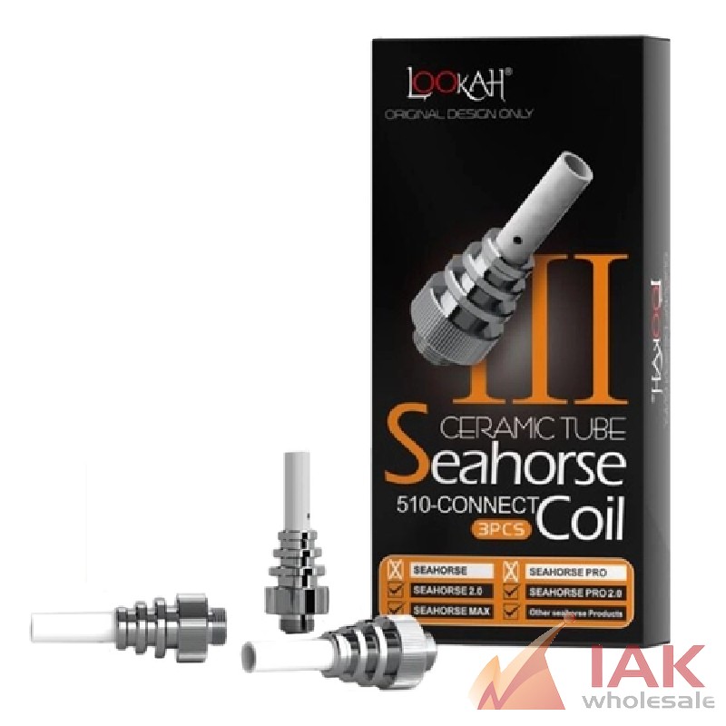 *LOOKAH - SEAHORSE PRO III COIL CERAMIC 3CT*