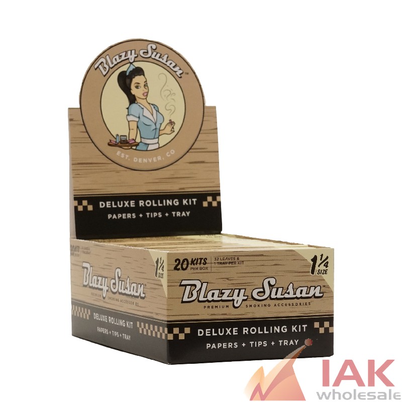 *BLAZY SUSAN - UNBLEACHED PAPERS KSS DELUXE ROLLING KIT 20CT*