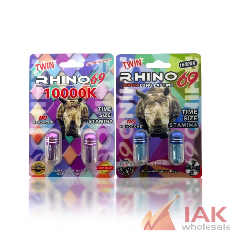 *RHINO 69 DUAL SEX PILL 2PK 24CT*