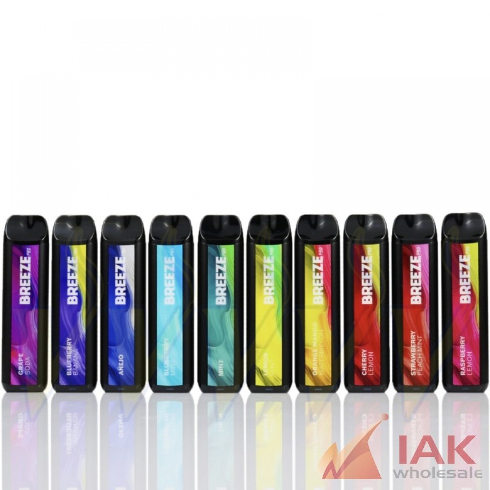 Breeze Pro 2K Disposable Vape 60ML 10CT Display