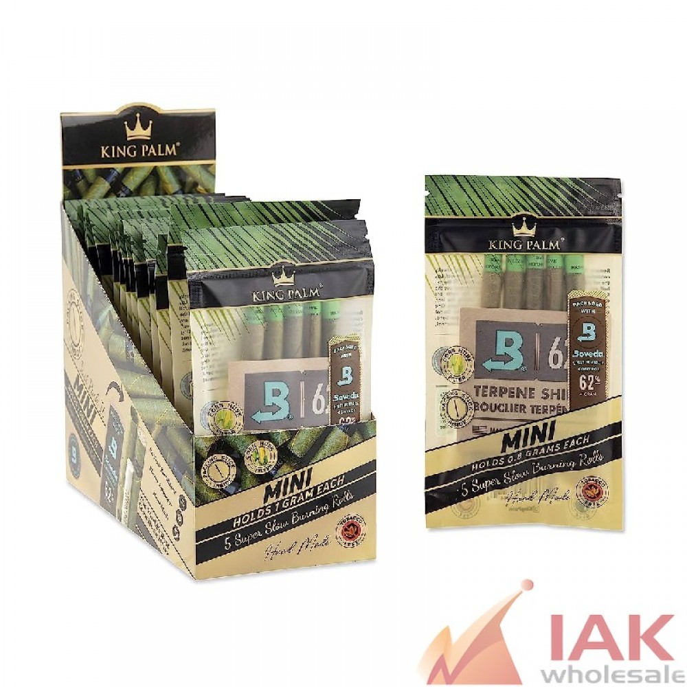 *KING PALM - MINI ROLLS 5PK 15CT*