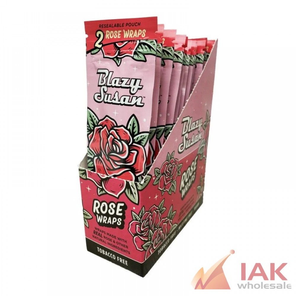 Blazy Susan Rose Petal Hemp Wrap 2PK 25CT