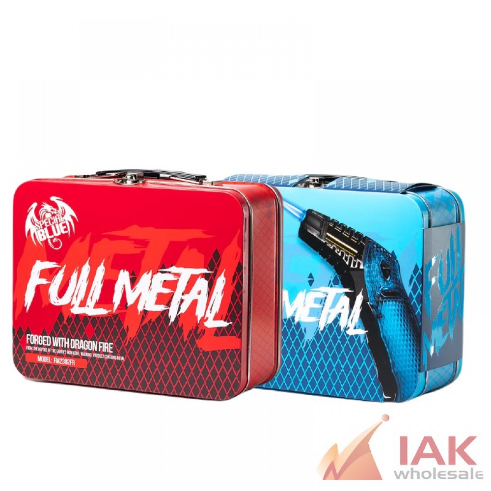 SPECIAL BLUE FULL METAL TORCH W/ TIN
