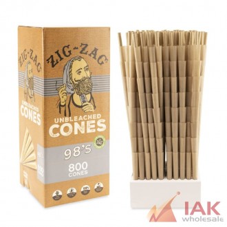 *zigzag - 98's Size Bulk Cones 800ct*