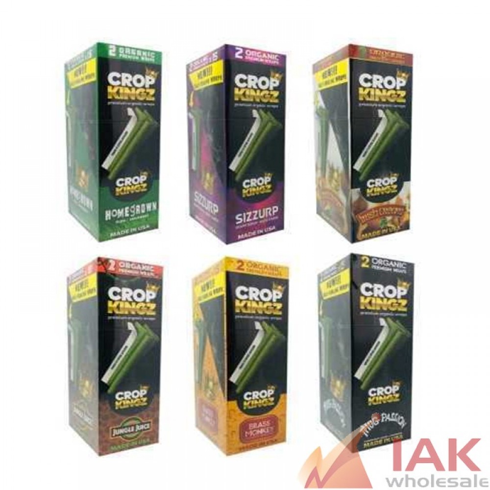 *CROP KINGZ - ORGANIC WRAPS 15CT*