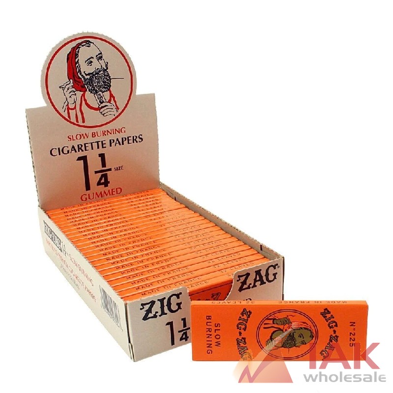 *ZIGZAG - ORANGE ROLLING PAPERS 1 1/4 24CT*