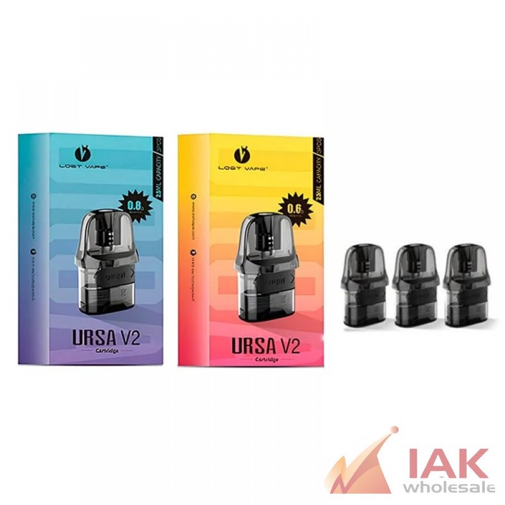 Lost Vape Ursa V2 Replacement Pods 3PK