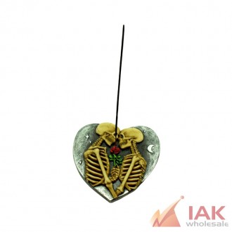 *skeleton Lovers Incense Burner* 3326