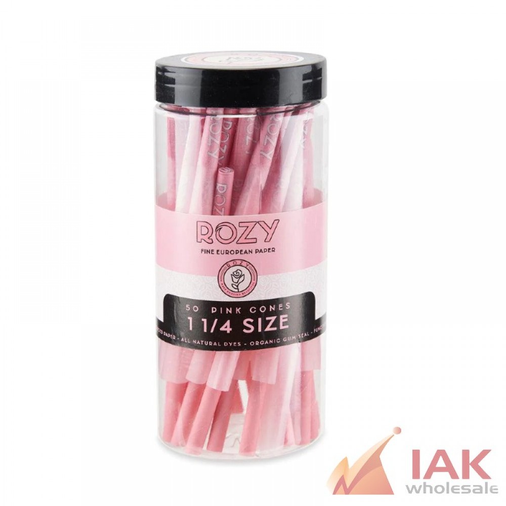 *ROZY - PINK  1 1/4 SIZE CONE 50CT*