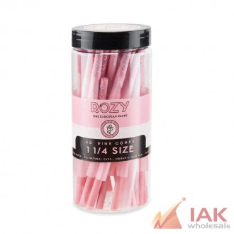 *rozy - Pink  1 1/4 Size Cone 50ct*