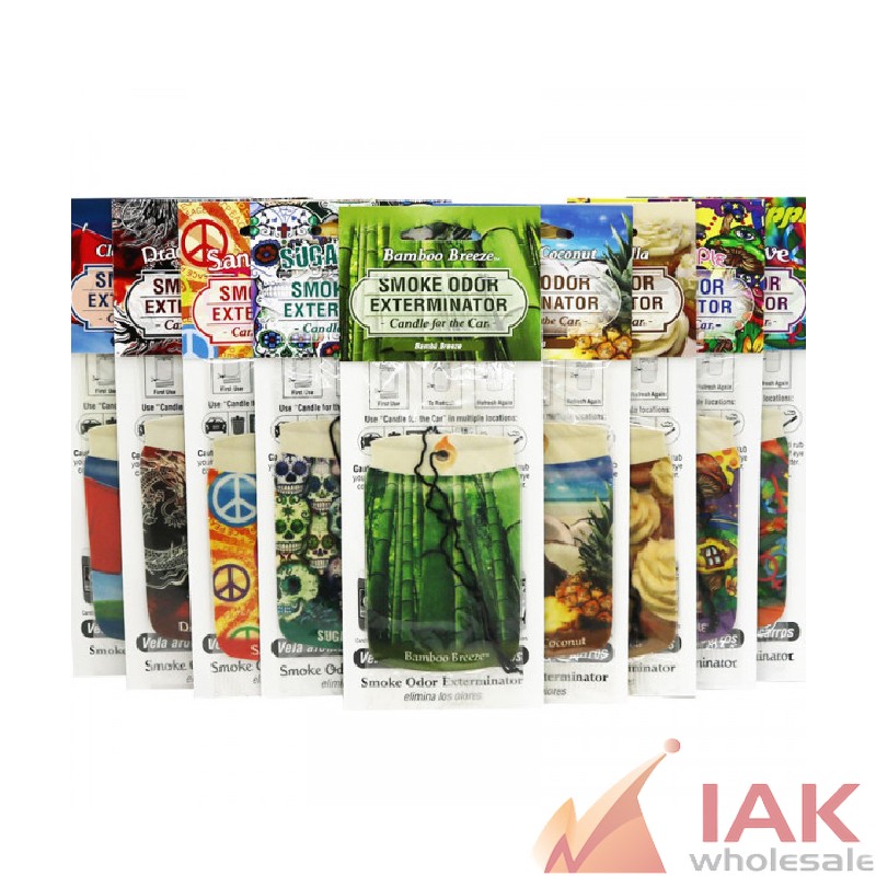 *SMOKE ODOR CAR HANGER*