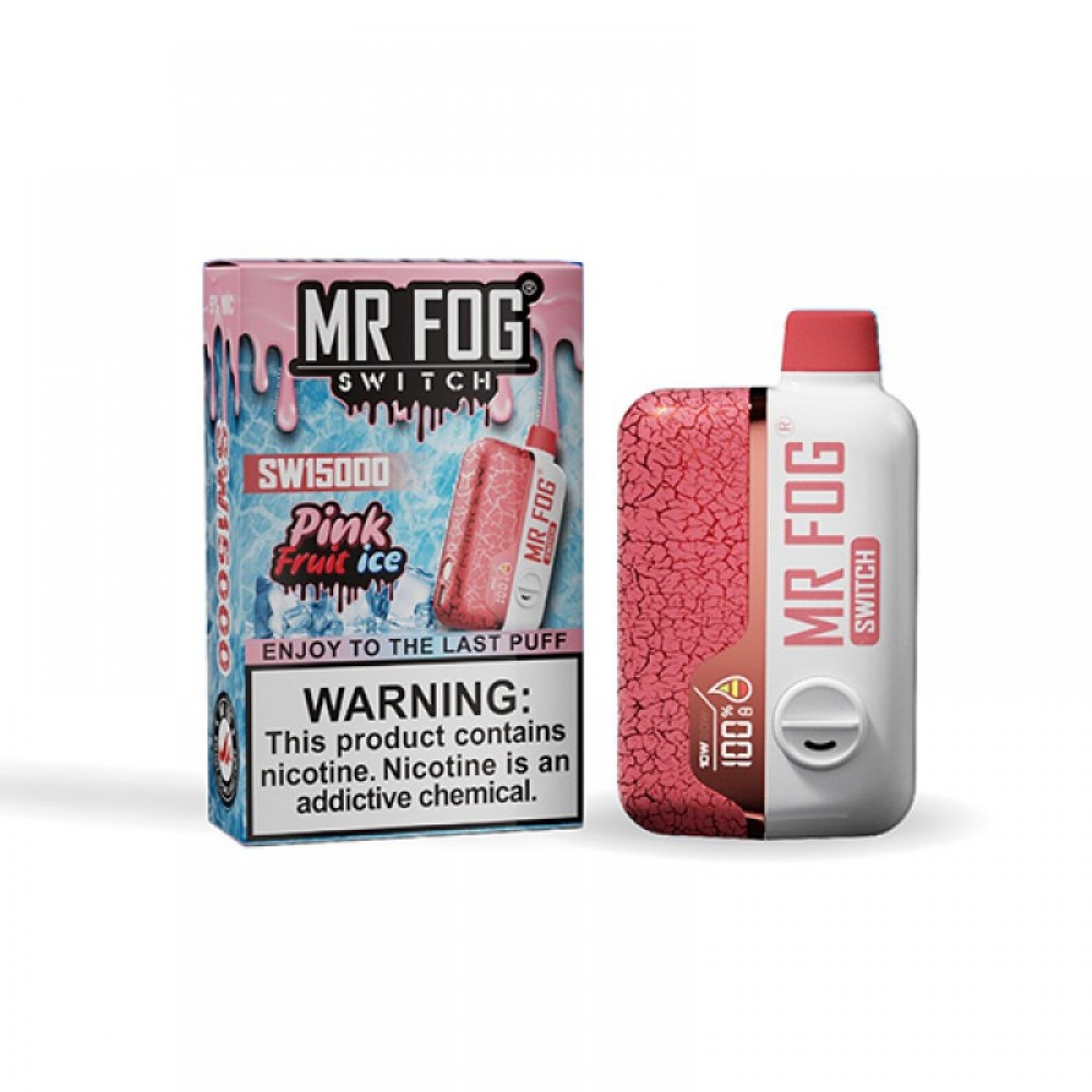 MR FOG Switch 15K Disposable Vape 60ML 5CT Display – Smart Dual-Mode Disposable