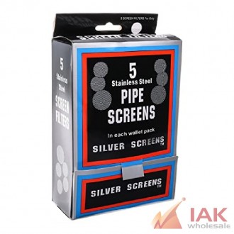 Pipe Screen - Silver (100/dsp), Dsp