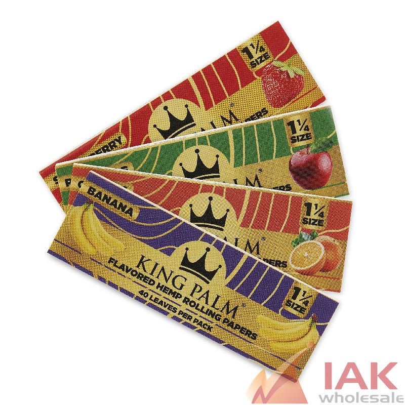 *KING PALM - PAPERS 1 1/4 40PK 50CT*