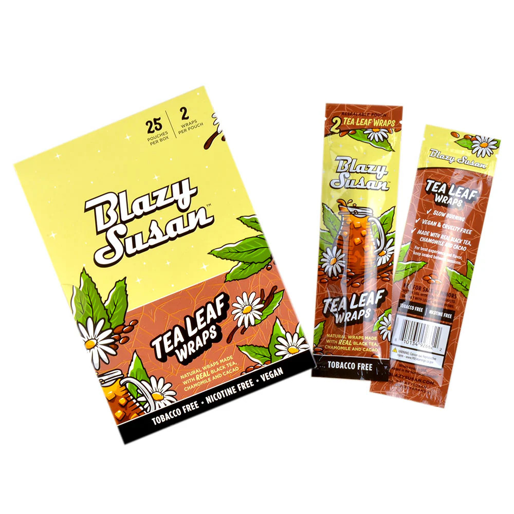 *BLAZY SUSAN - TEA LEAF WRAP 2PK 25CT*