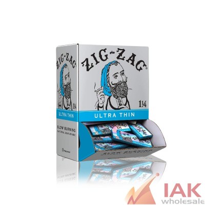 *ZIGZAG - ULTRA THIN ROLLING PAPERS 1 1/4 48CT*