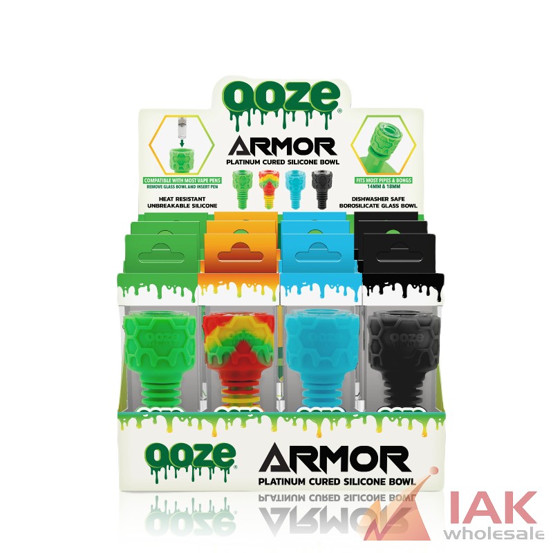 *OOZE - ARMOR SILICONE BOWL 12CT*