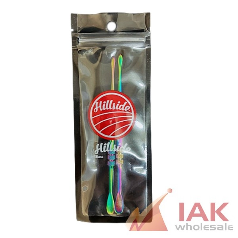 *HILLSIDE - RAINBOW DAB TOOL W/ FINE POINT & SCOOP (SSD-017) 3CT*