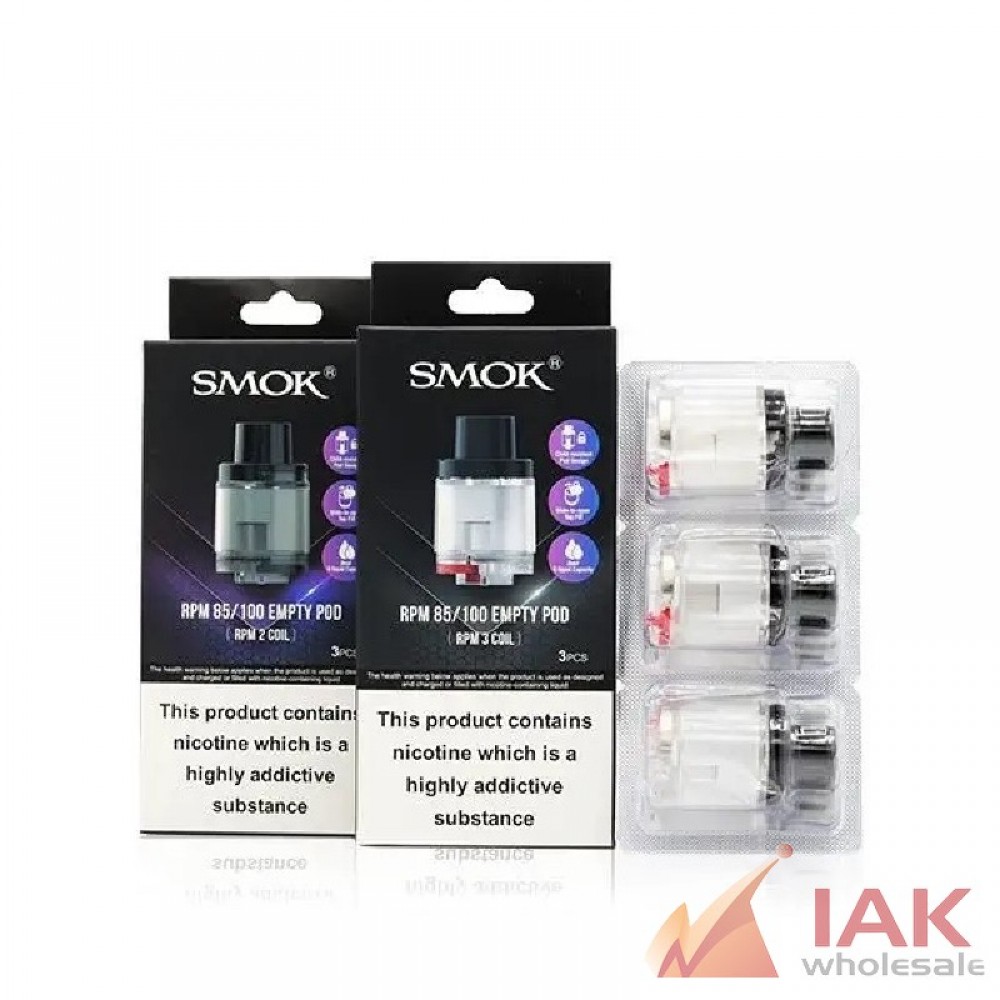 *SMOK - RPM 85/100 REFILLABLE POD 3PK*