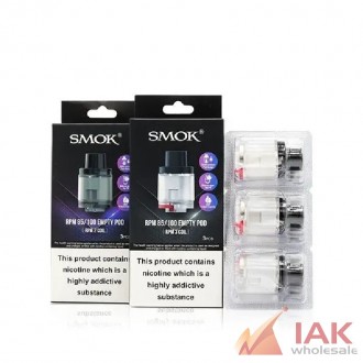 *smok - Rpm 85/100 Refillable Pod 3pk*