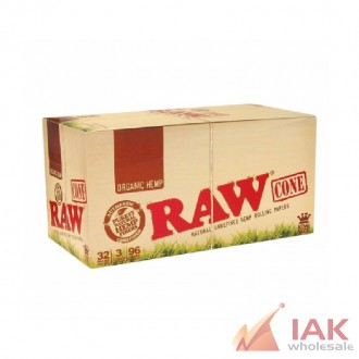 *raw - Organic Cones King Size 32ct*
